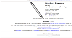 Desktop Screenshot of hifi-writer.com