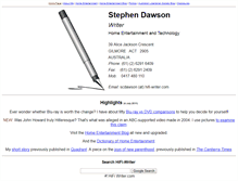 Tablet Screenshot of hifi-writer.com